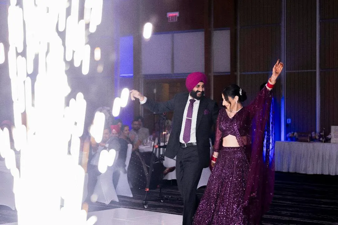 Wedding decor and effects by Golden Hour Experiences